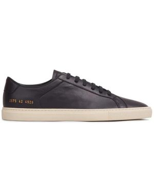 Common Projects Schoenen ,Zwart ,Leer Achilles Slim Premium - Blauw