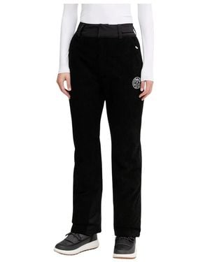 EA7 Straight Trousers - Nero