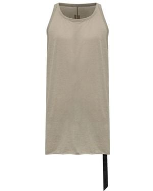 Rick Owens Mouwloos T-Shirt - Naturel
