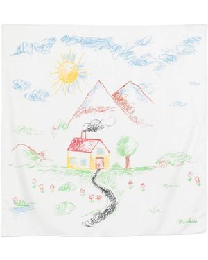 Moschino Scarves - Blanco