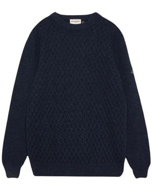 Roy Rogers Round-Neck Knitwear - Blue