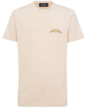 DSquared² Tops ,T-Shirts - Naturel