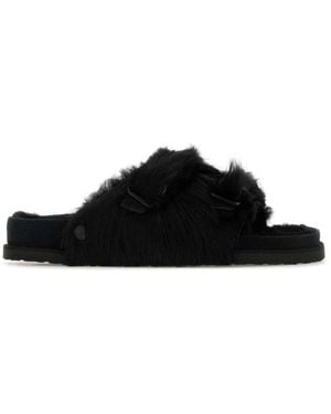 Birkenstock Sliders - Black