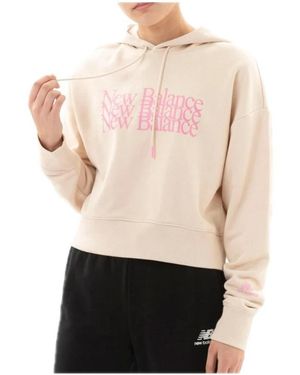 New Balance Hoodies - Rosa