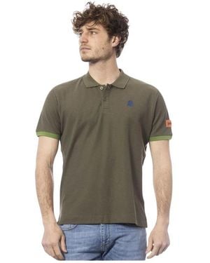 INVICTA WATCH Tops ,Groen ,Katoen Polo Shirt Van Katoen - Grijs