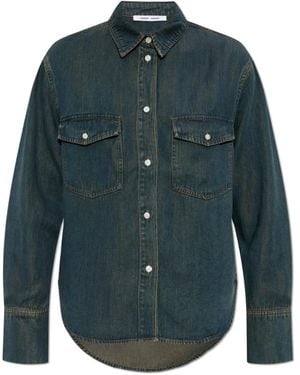 Samsøe & Samsøe Denim Shirts - Blu