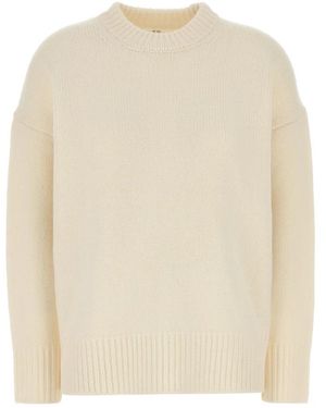 Co. Round-Neck Knitwear - Natural
