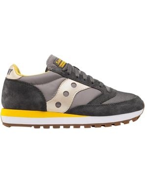 Saucony Jazz 81 Grau/Gelb Sneakers