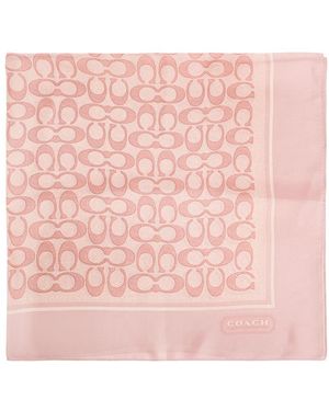 COACH Silky Scarves - Rosa