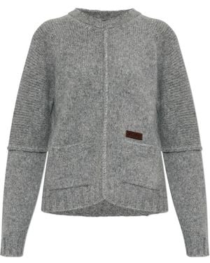DSquared² Round-Neck Knitwear - Gris