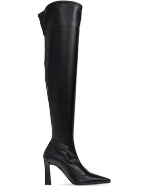 Giuseppe Zanotti Lederstiefeletten Mit Absatz - Schwarz