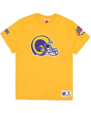 Mitchell & Ness T-Shirts - Yellow