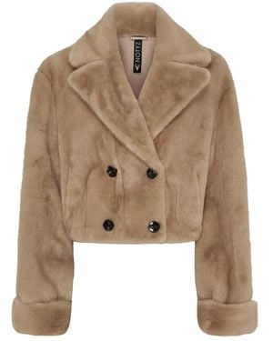 Notyz Faux Fur & Shearling Jackets - Natural