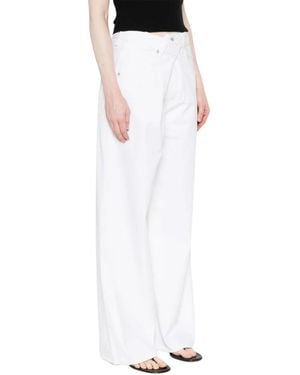 Agolde Vana Fold Jeans - Weiß