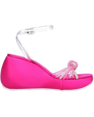 Casadei Sandalen Fuchsia - Roze