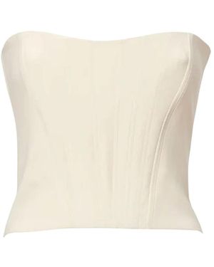 Raquel Diniz Sleeveless Tops - Natural