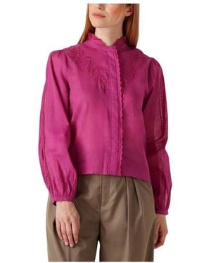 Suncoo Lila Leony Mini Kleid - Rot