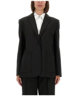 THE GARMENT Jassen ,Zwart ,Oversized Revers Blazer