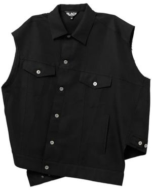 Comme des Garçons Vests - Negro