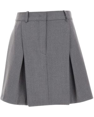 Kaos Short Skirts - Grey