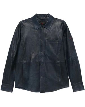 Peuterey Leather Jackets - Blu