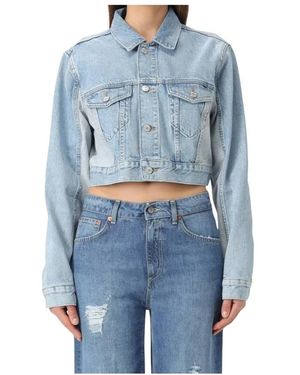 Moschino Denim Jackets - Azul