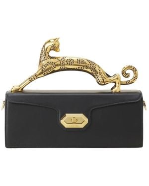 Lanvin Pencil Cat Nano Bag - Blau