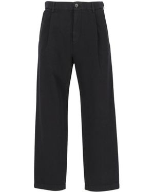Barena Straight Trousers - Black