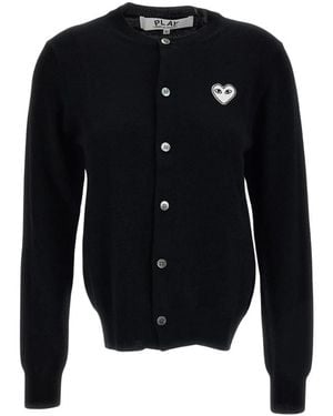 COMME DES GARÇONS PLAY Cardigans - Azul