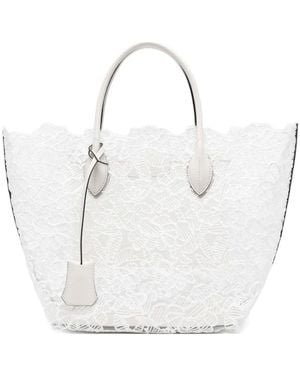 Ermanno Scervino Tote Bags - White