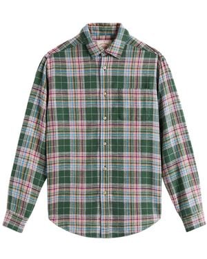Portuguese Flannel Casual Shirts - Green