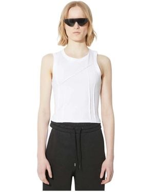 Ksubi Sleeveless Tops - Blanco