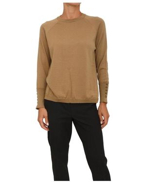 Anna Molinari Truien & Vesten ,Bruin ,Wol Maglia - Naturel
