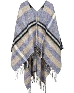 Gas Poncho - Blauw