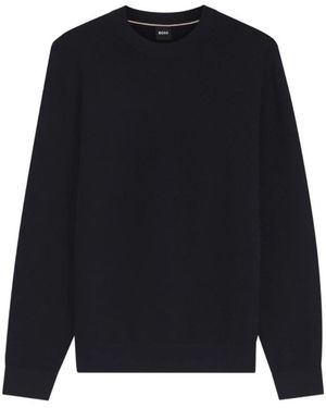 HUGO Truien & Vesten ,Blauw ,Boss Truien