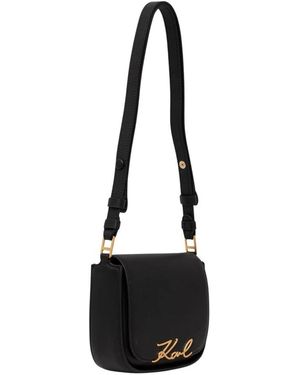 KARL LAGERFELD Cross Body Bags - Nero