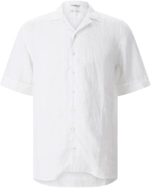 Stenströms Short Sleeve Shirts - Bianco