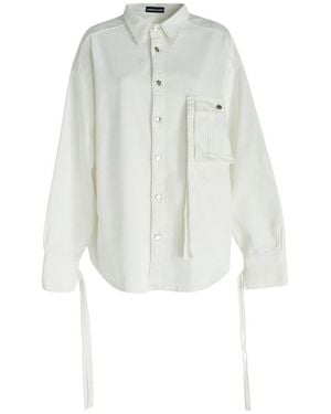 ANDREA ADAMO Shirts - Blanco