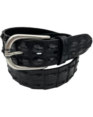 Paolo Vitale Belts - Black