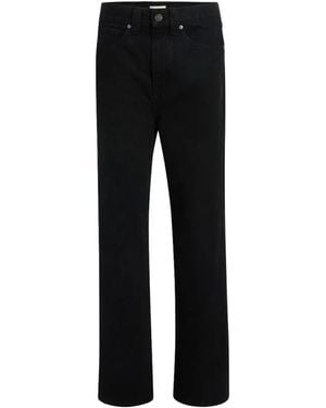 KHAITE Straight Jeans - Zwart