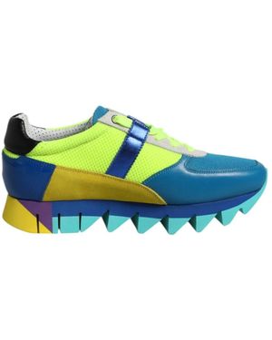 Dolce & Gabbana Luxus Logo Low Top Sneakers - Blau