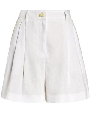 Genny Casual Shorts - White