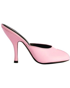 Jude Heeled Mules - Pink