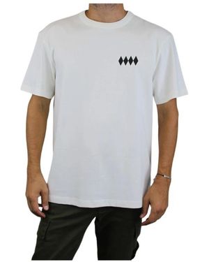 Deus Ex Machina Weißes T-Shirt Mit Kurzen Ärmeln - Grau