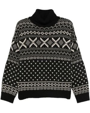 Semicouture Turtlenecks - Noir