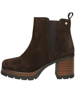 Fluchos Schoenen ,Bruin ,Chelsea Boots