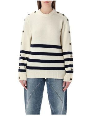 JW Anderson Round-Neck Knitwear - Azul