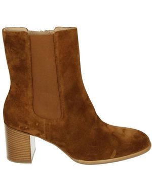 Högl Western Suède Laars Cognac Kleur - Bruin