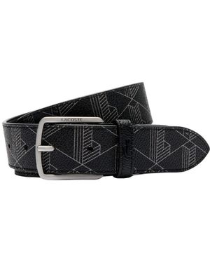 Lacoste Belts - Negro