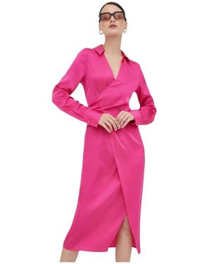 2nd Day Midi Jurken - Roze
